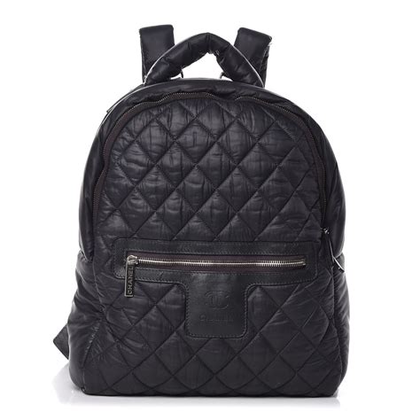 chanel backpack nylon|chanel latest backpack.